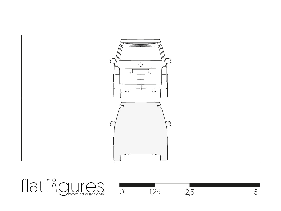 Einsatzwagen hinten 02 - CAD Figur